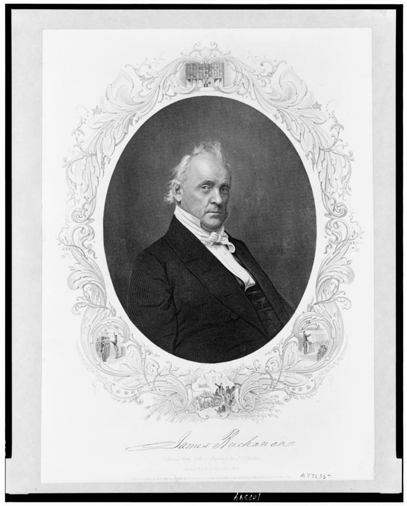 james buchanan 15th president