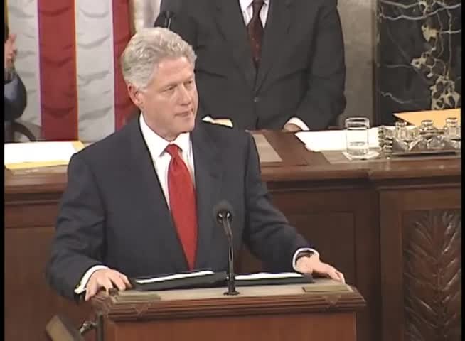 bill clinton state of the union