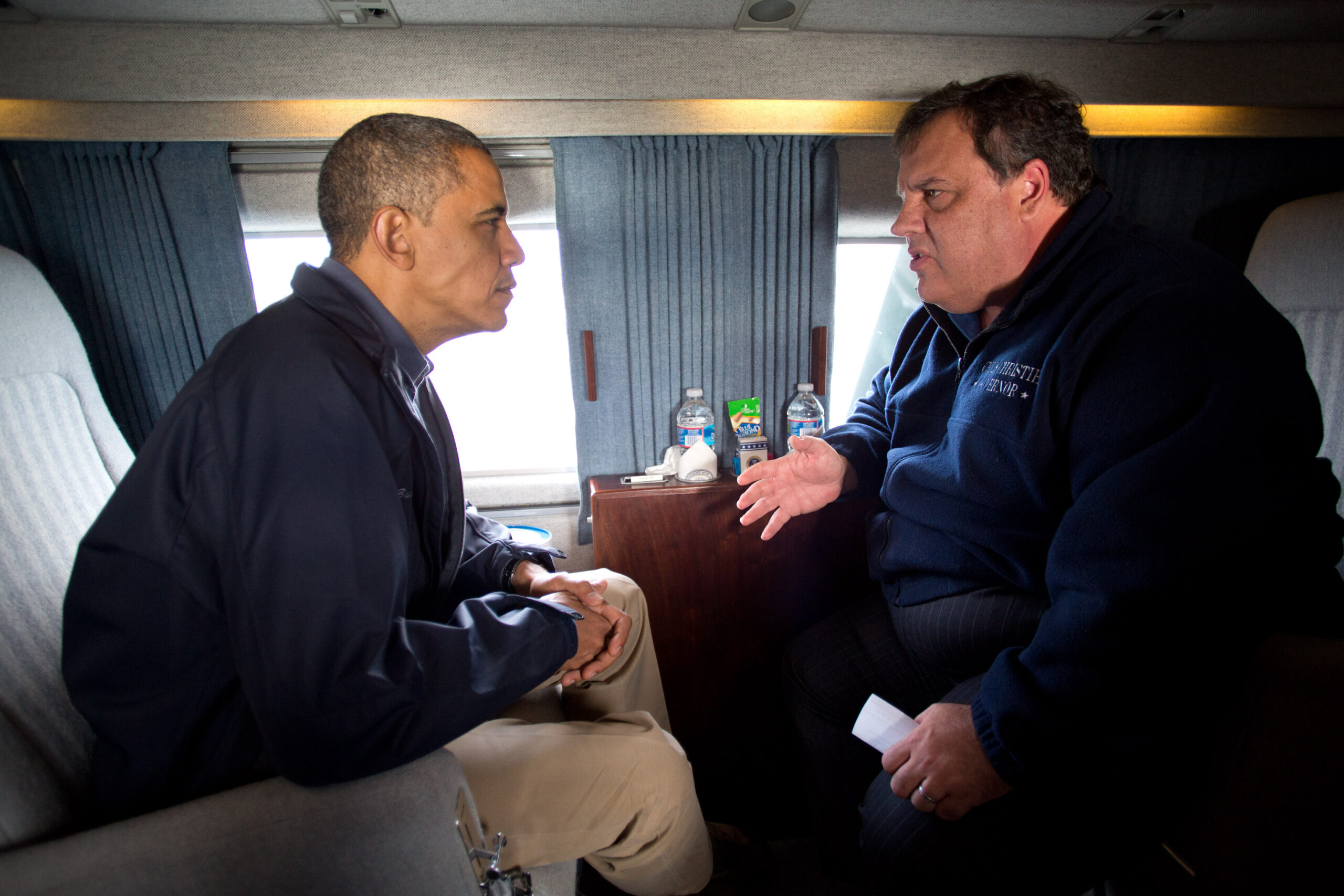 obama and christie huricane sandy