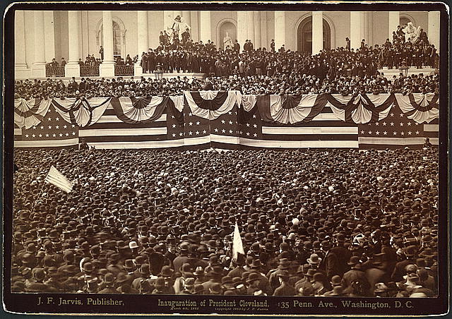 grover cleveland inauguration