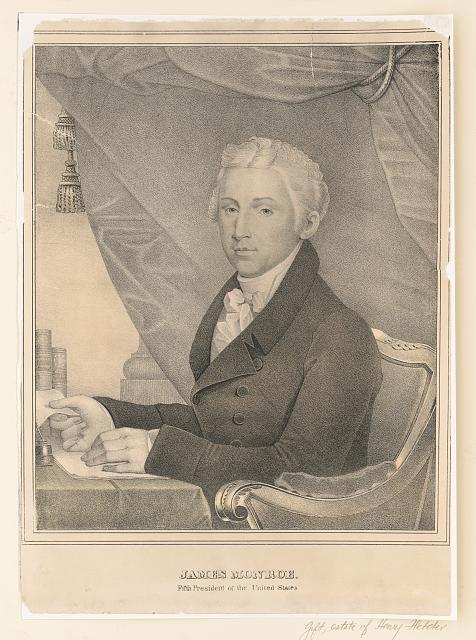 james monroe drawing