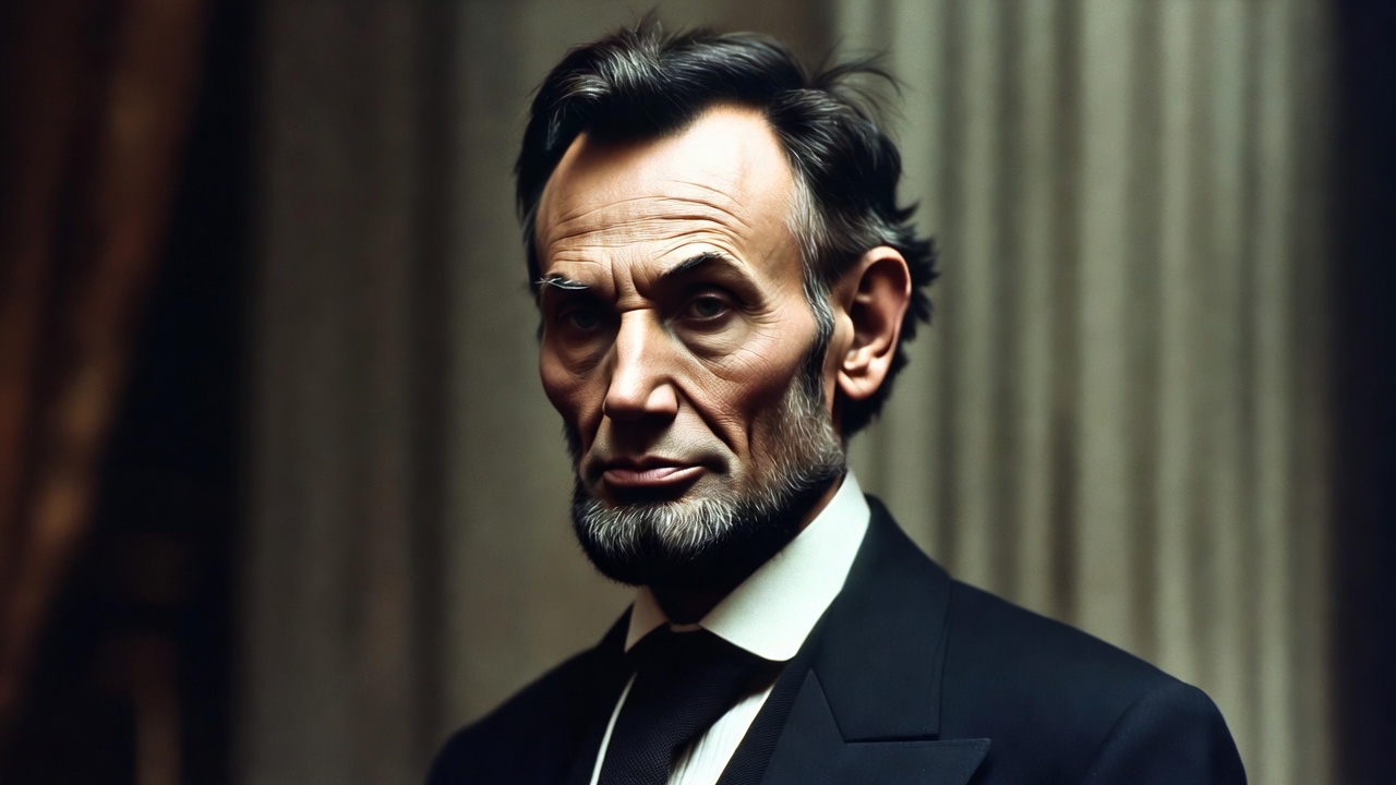 Abraham Lincoln preserved the Union through wartime leadership